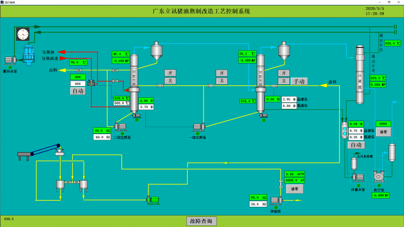 自動(dòng)化熬油電腦控制系統(tǒng)